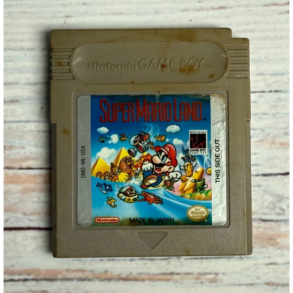 Super‎ Mario Land Nintendo Game Boy color 1989